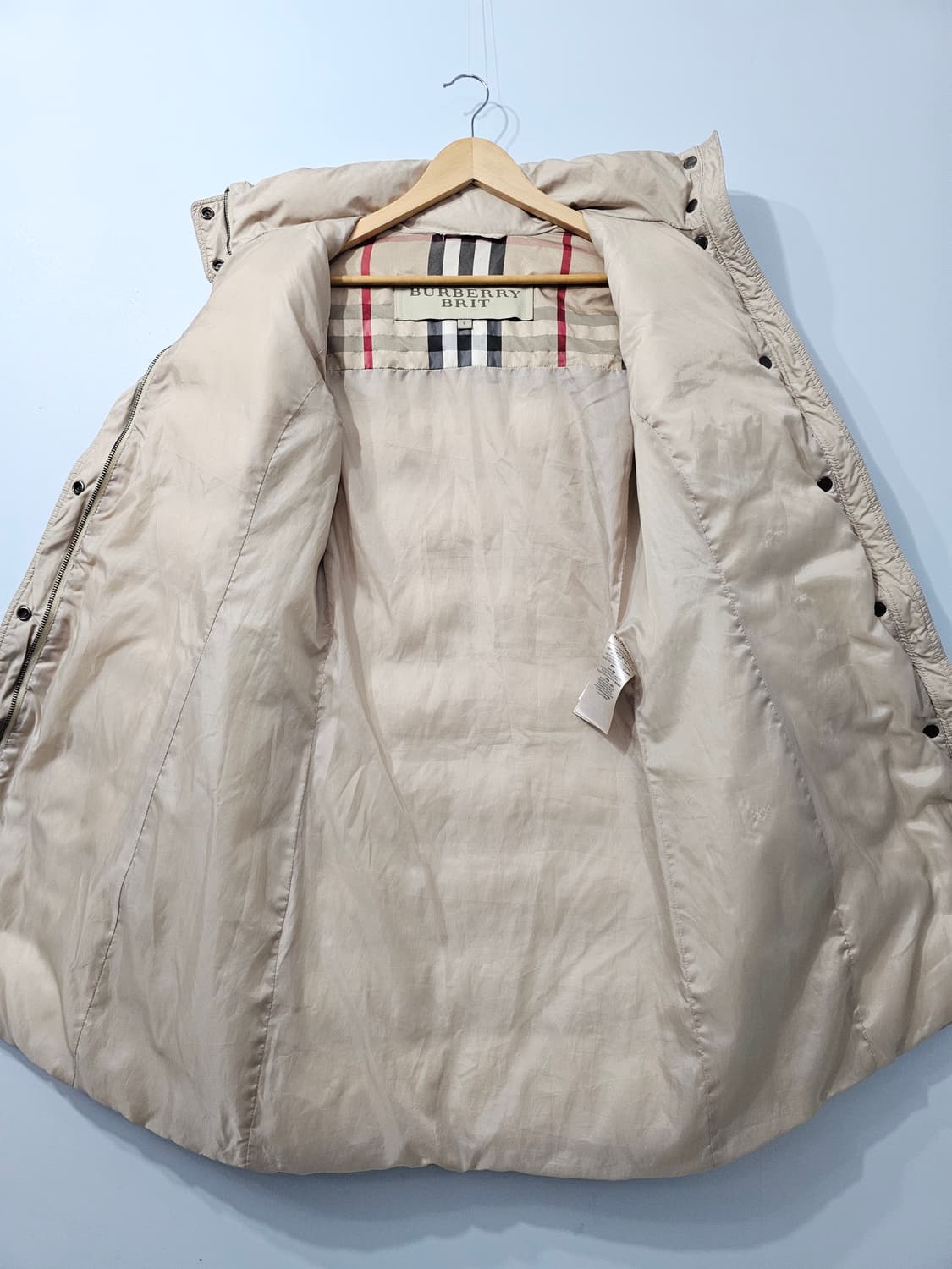 정품 버버리 브릿 여성 구스다운 코트 ~55반 상품이미지4