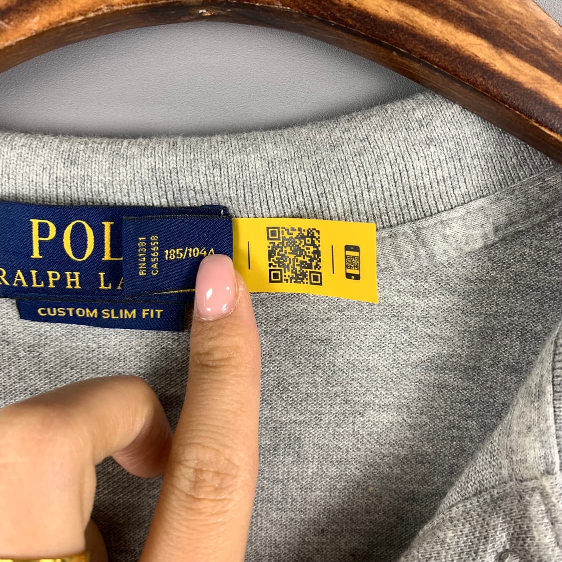 폴로 랄프로렌 qr 신형 그레이 pk 반팔 카라티 상품이미지5