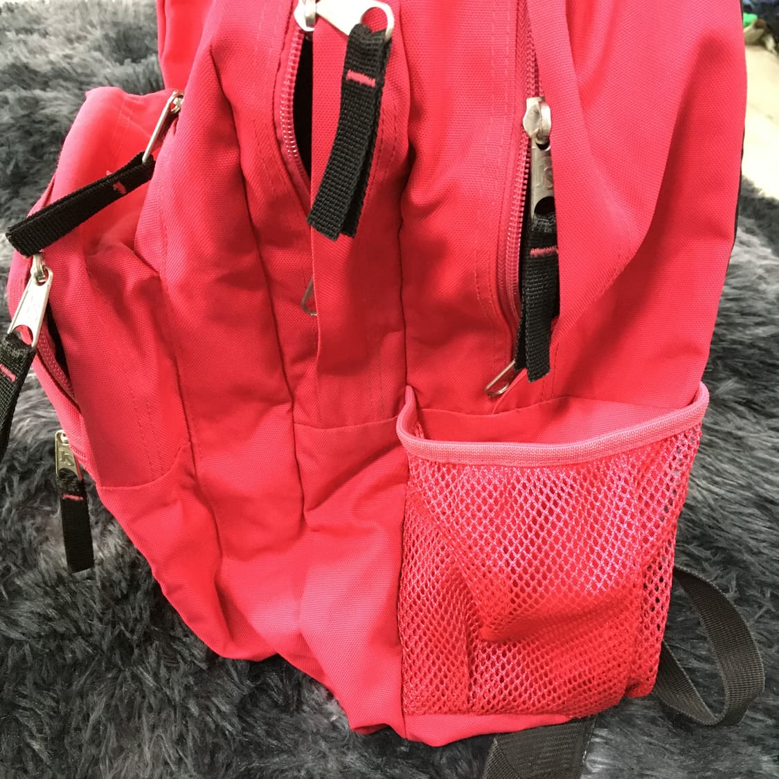 투티/0380 JANSPORT 백팩 빈티지 빅스튜던트 핑크 가방 수납 상품이미지5