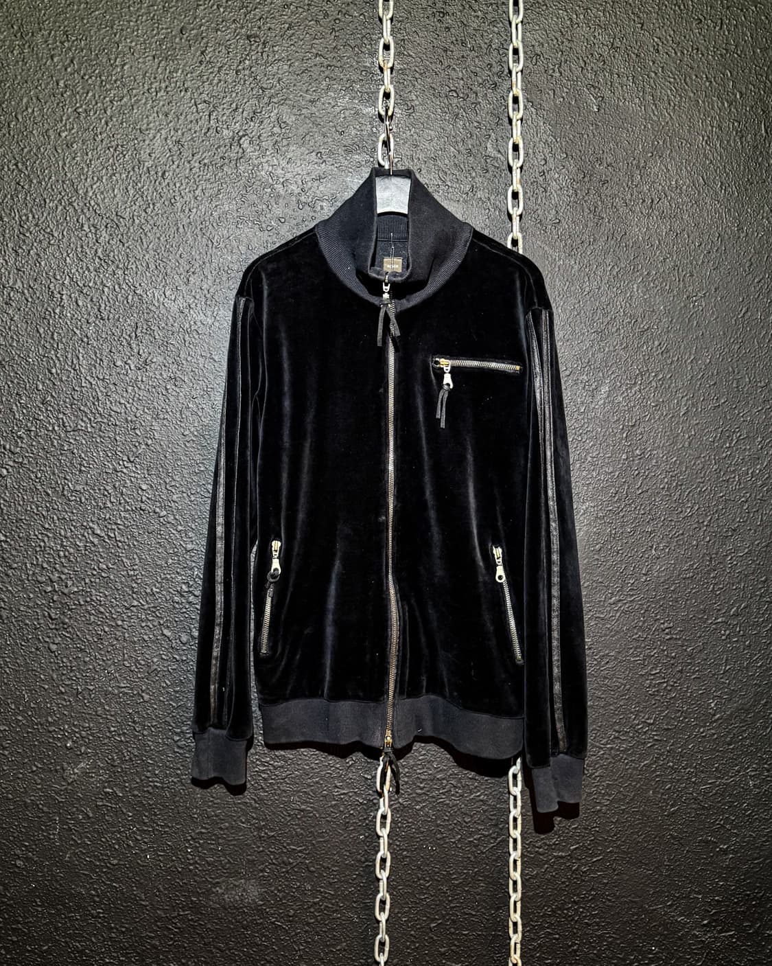 Black velvet Track Jersey 상품이미지1