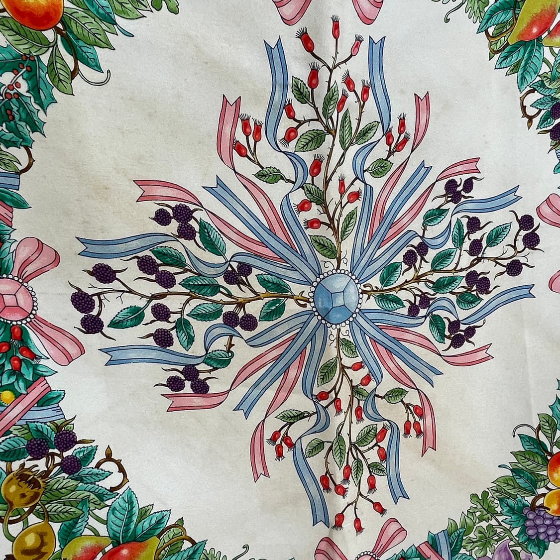 80s 올드 구찌 스카프 85 까레 상품이미지3