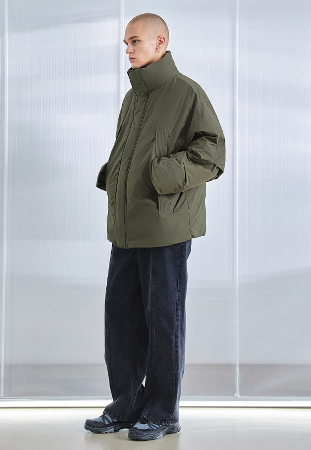 코드그라피 숏패딩 L 상품이미지6