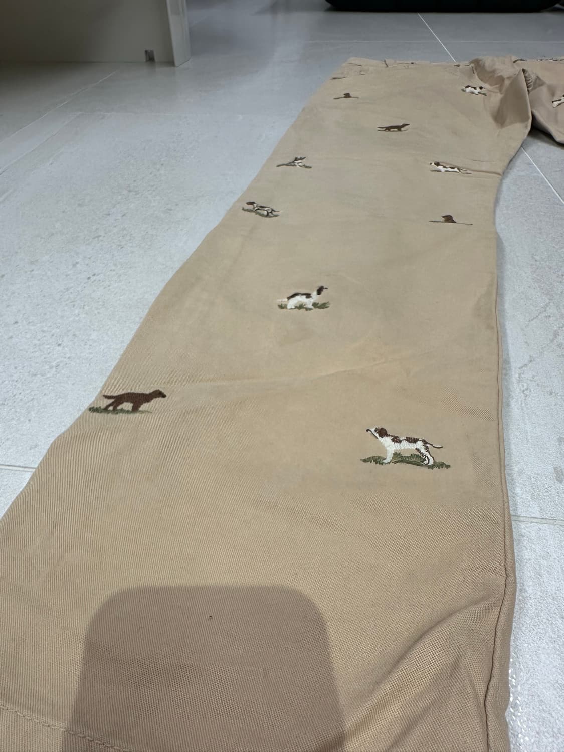 폴로 랄프로렌 강아지 자수 치노팬츠 34 상품이미지6