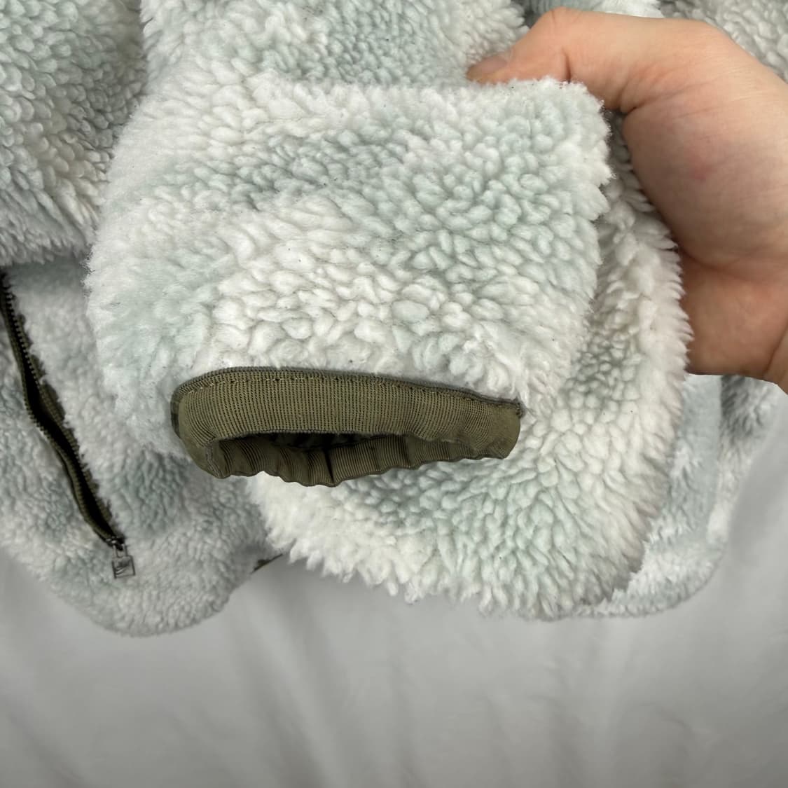 (90) 나이키 클럽 플리스 리버시블 윈터라이즈드 자켓 올리브 상품이미지4