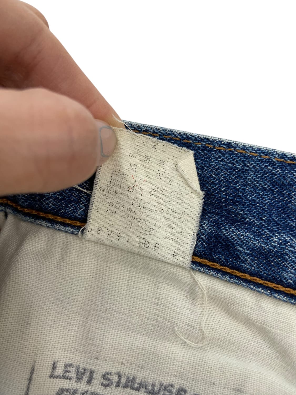 90's LVC 502XX Big E Selvedge 상품이미지10