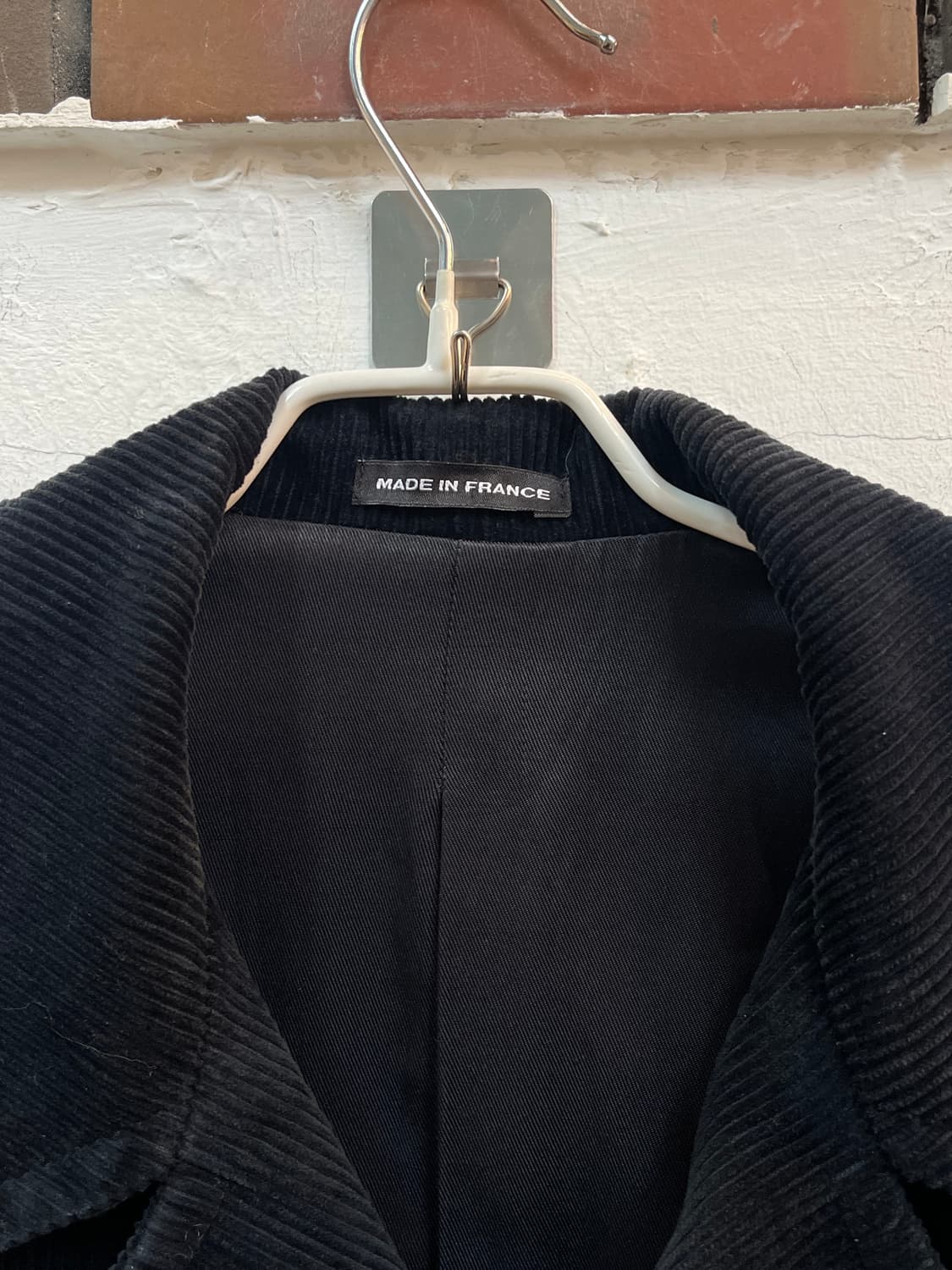 Agnes b Homme 코듀로이 더블 브레스트 블레이저 네이비 50 상품이미지2