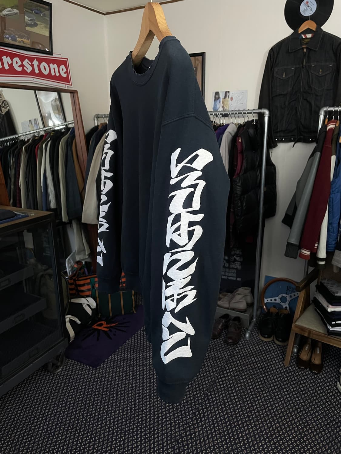 Sasquatchfabrix Damaged Sweatshirt 상품이미지4