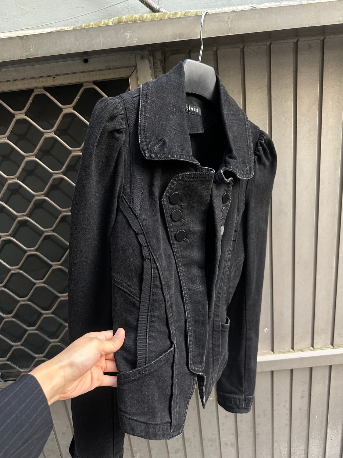 Vintage Dark denim button jacket  상품이미지3