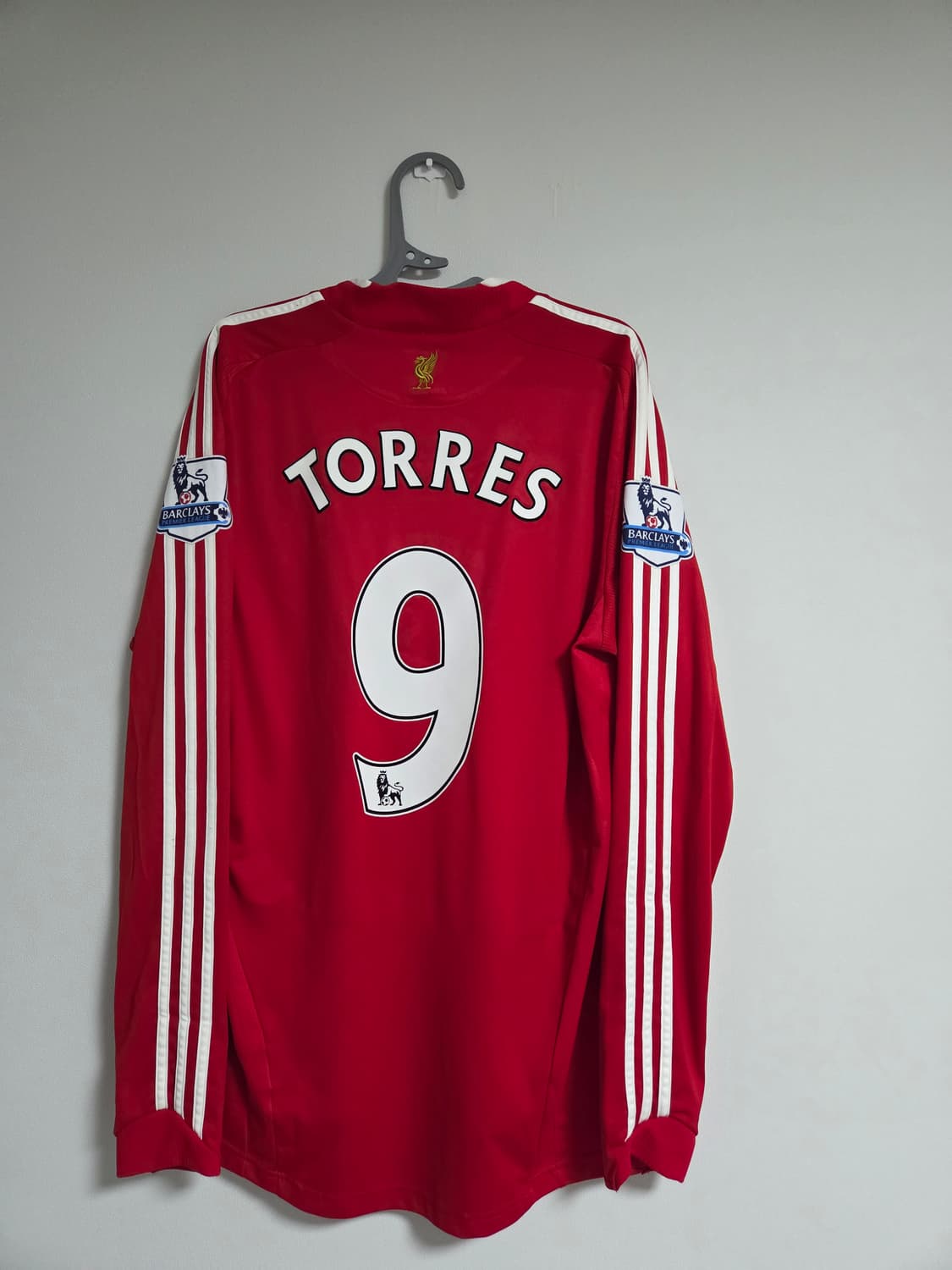 08 10 리버풀 토레스 긴팔 유니폼 해외L 상품이미지1