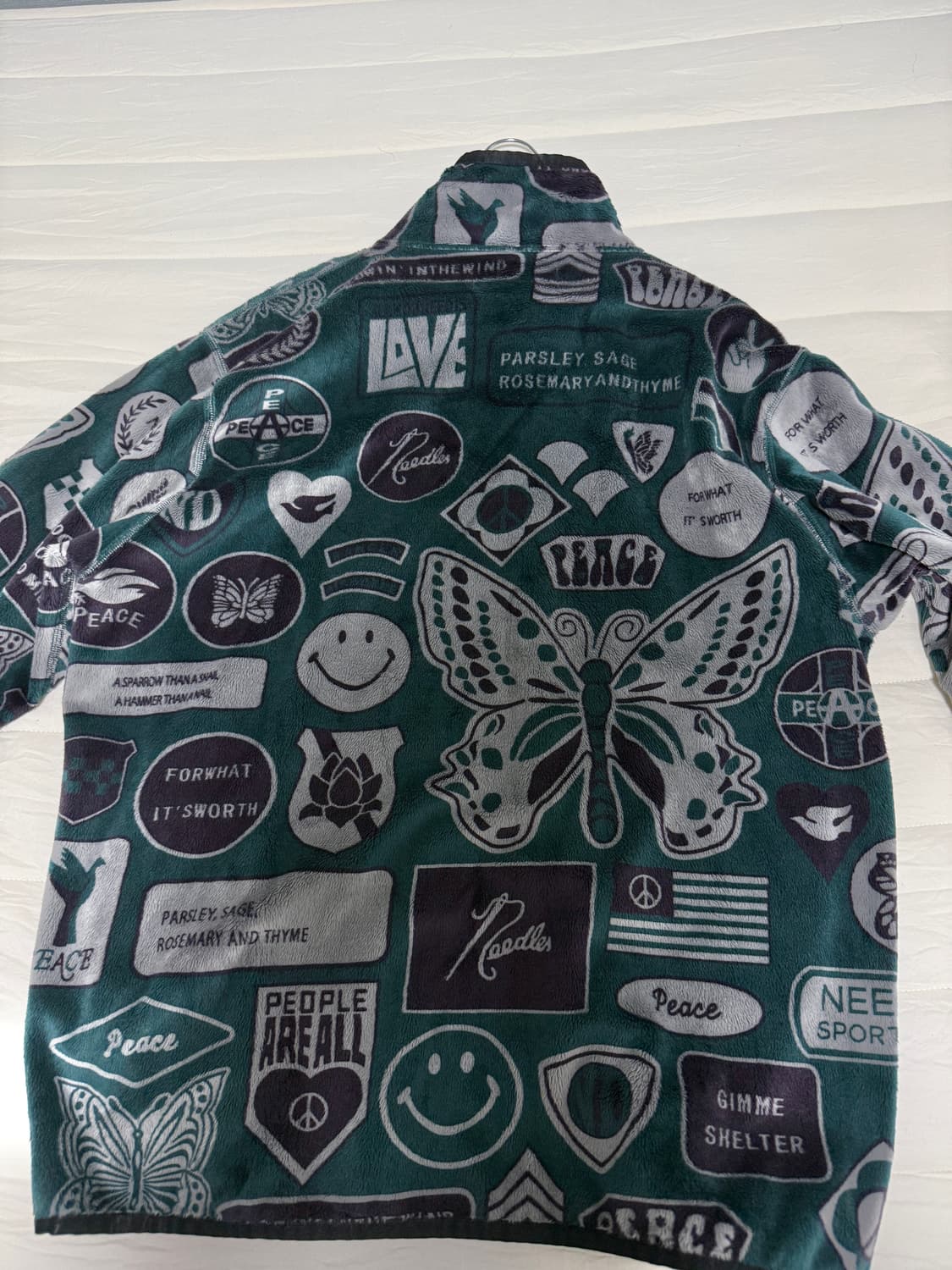 니들스 SPORTSWEAR W.U PIPING JACKET MICRO F 상품이미지2