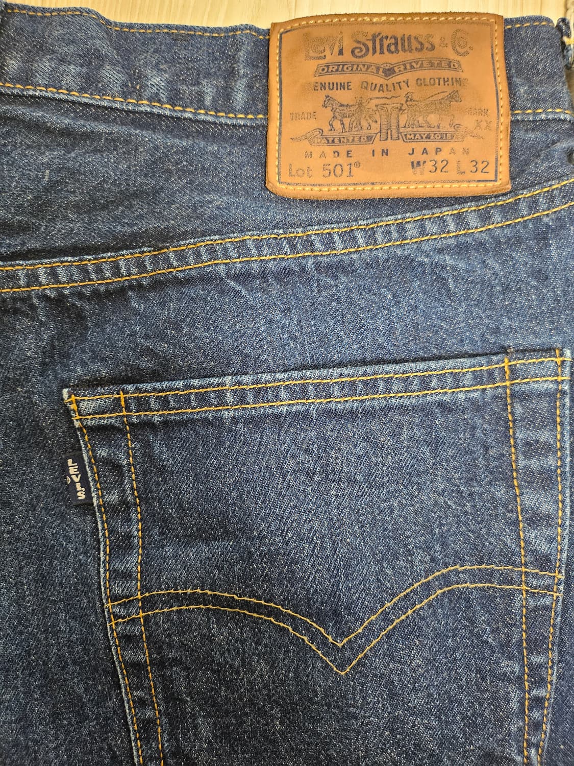 1980s 리바이스501 블루탭 일본 상품이미지8