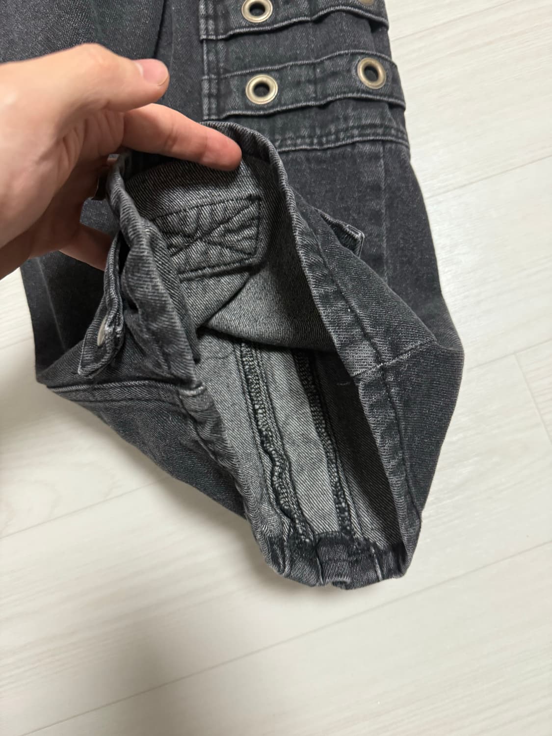 프로젝트gr 플라이트 데님 1size  상품이미지4