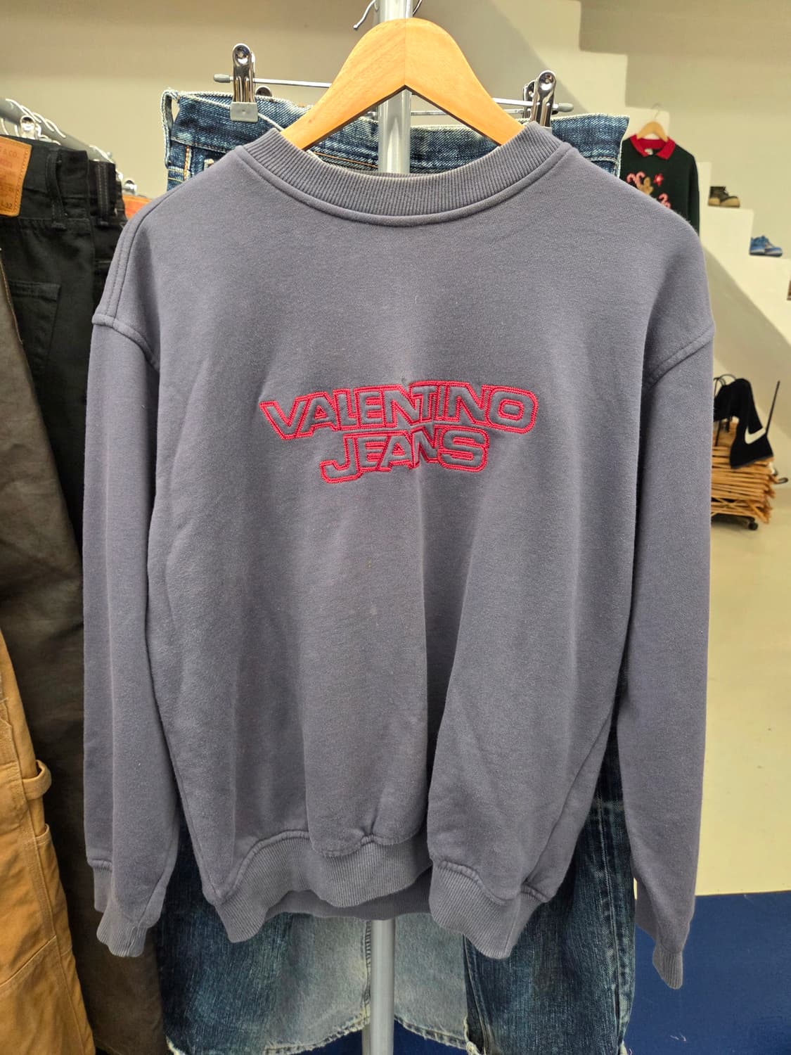 1990s Valentino 발렌티노 올드스쿨 맨투맨 상품이미지4