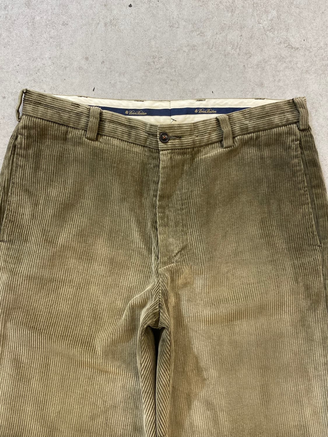 [34] Brooks Brothers 브룩스 브라더스 카키 코듀로이 팬츠 상품이미지2