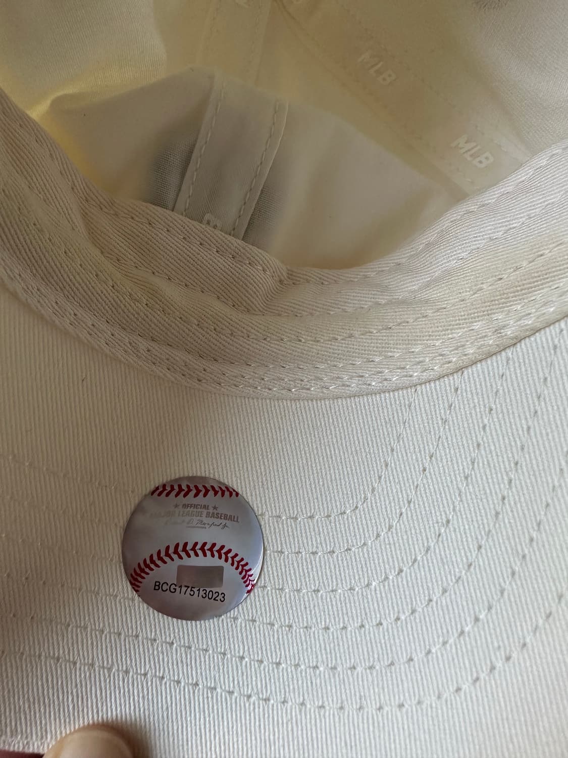 MLB 뉴욕 양키스 볼캡 (화이트 아이보리) 상품이미지5