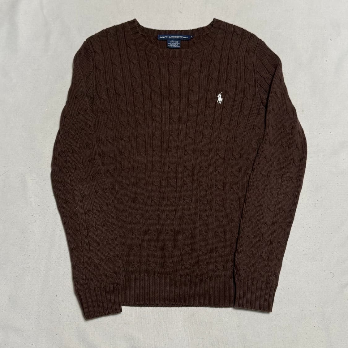 M 폴로랄프로렌 여성용 케이블 니트 상품이미지2