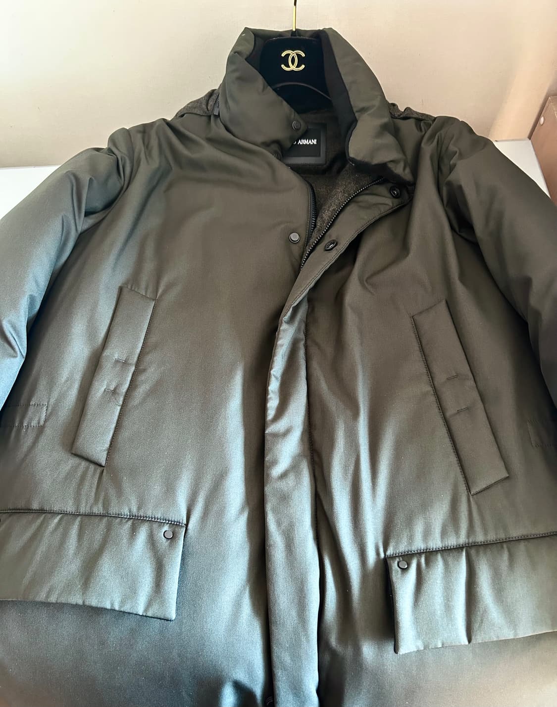 조르지오 아르마니 캐시미어 롱패딩 상품이미지4