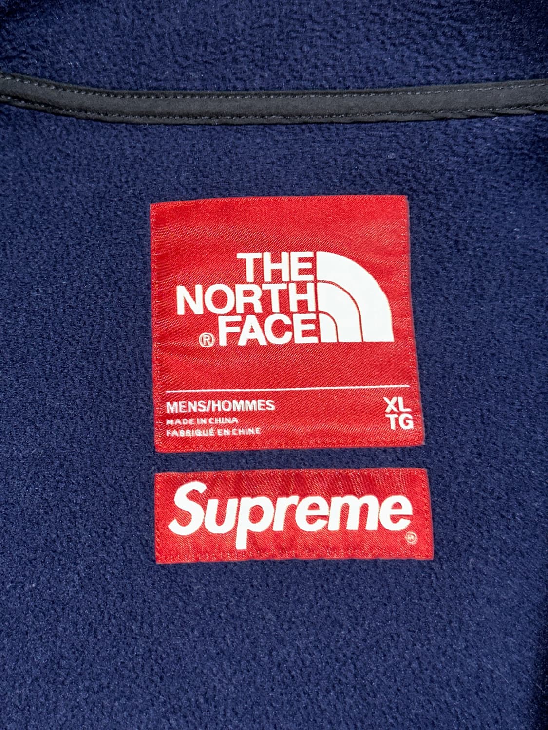 21FW 노스페이스 x 슈프림 블리치 후리스 판매합니다 상품이미지4