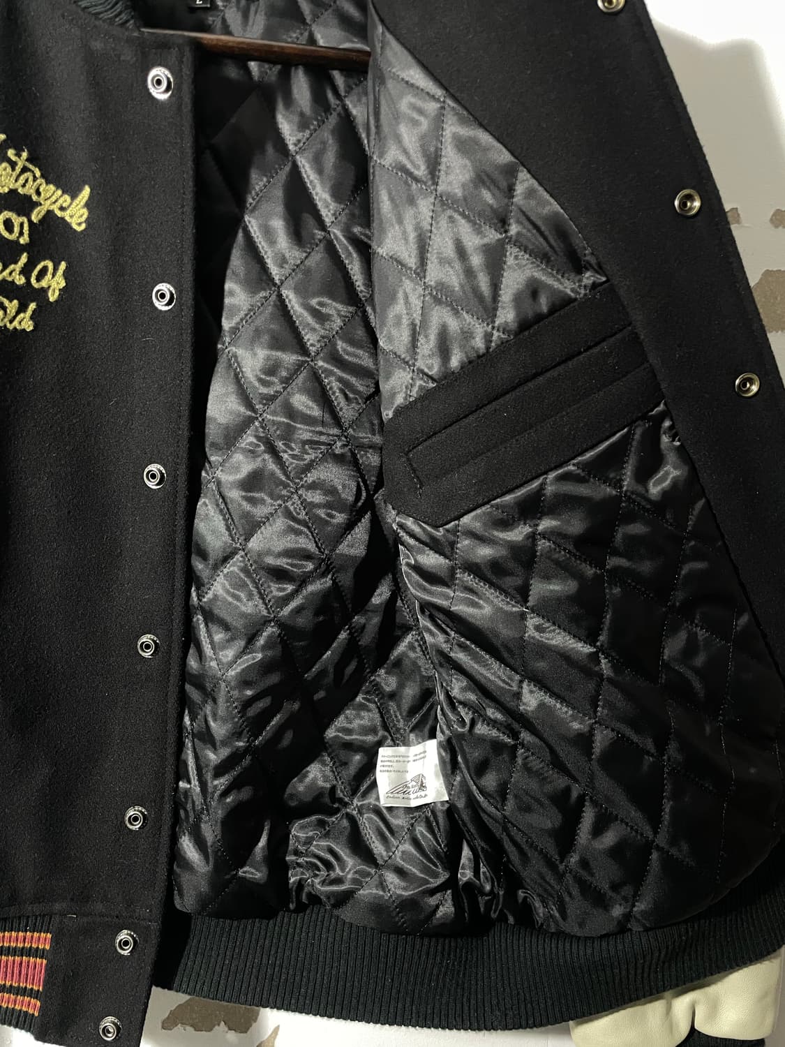 90‘s 인디안모터사이클 바시티 자켓 상품이미지8