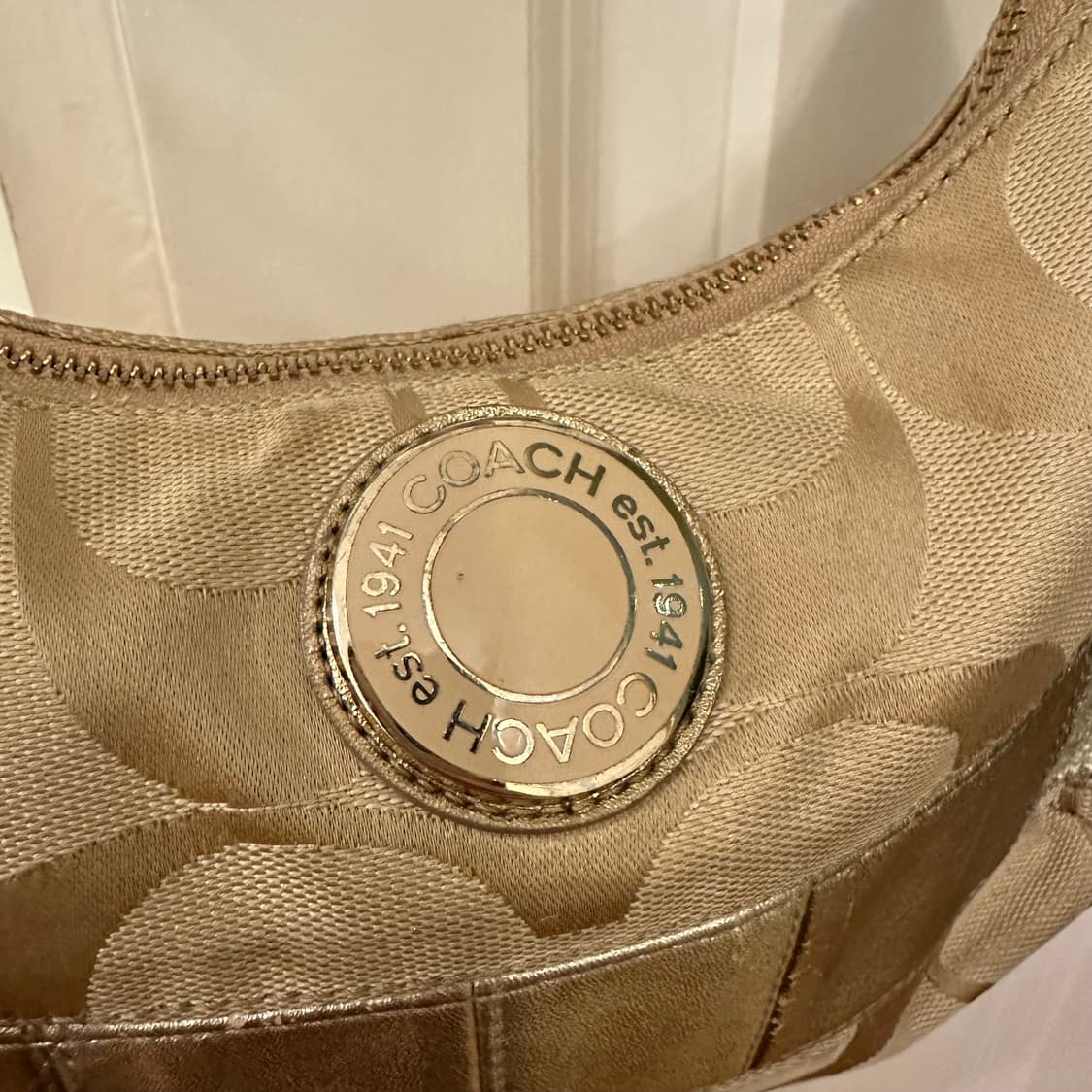 2000s coach monogram shoulder bag코치 숄더백 상품이미지7