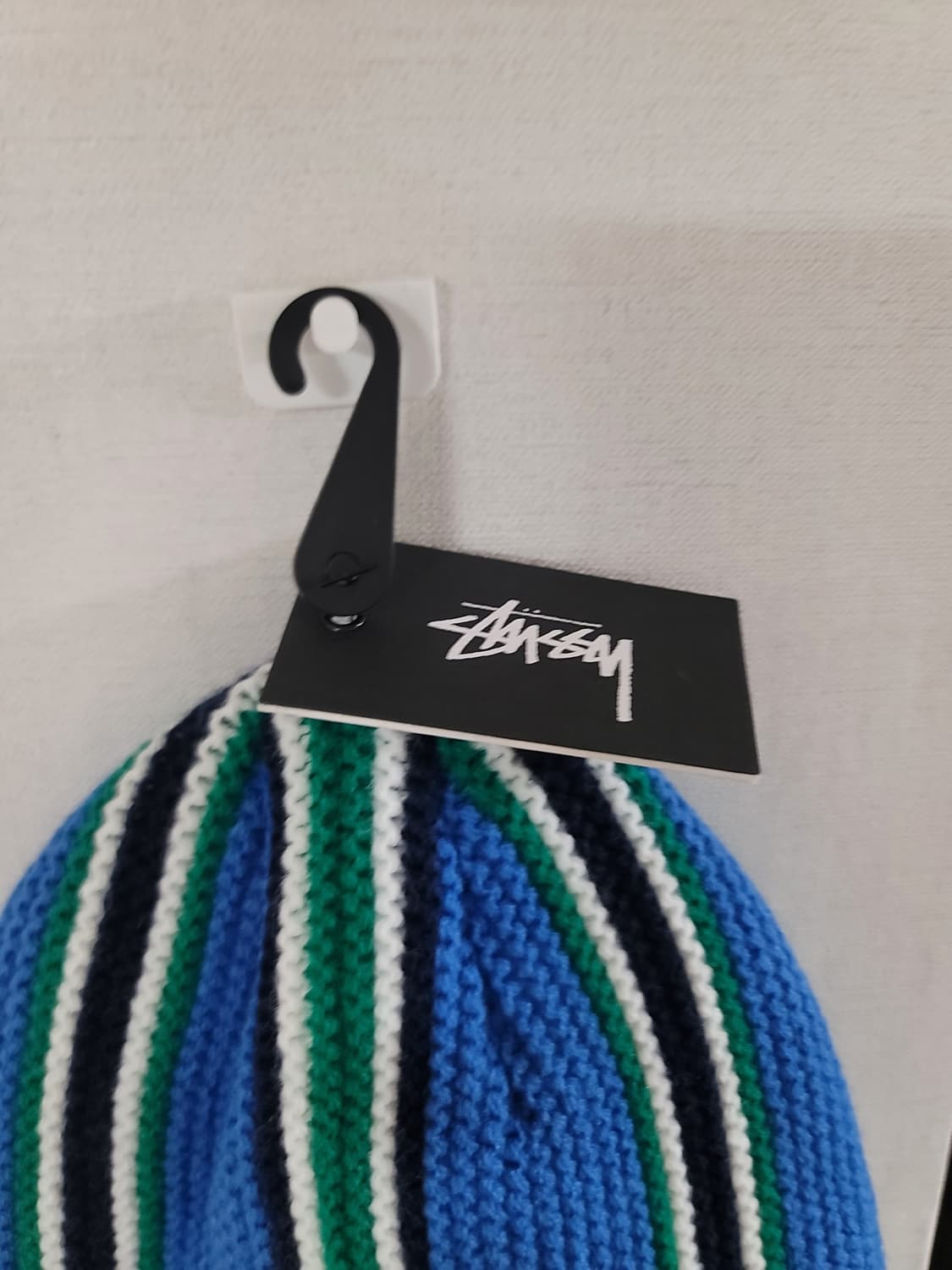 스투시 비니(Stussy Multi Stripe Knit Beanie) 상품이미지2