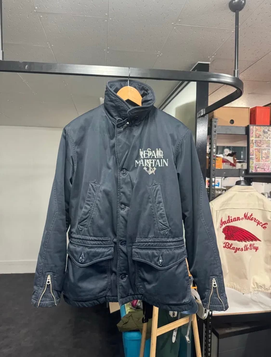 부틀레거스 프리휠러스 AL-1자켓 42사이즈 상품이미지3