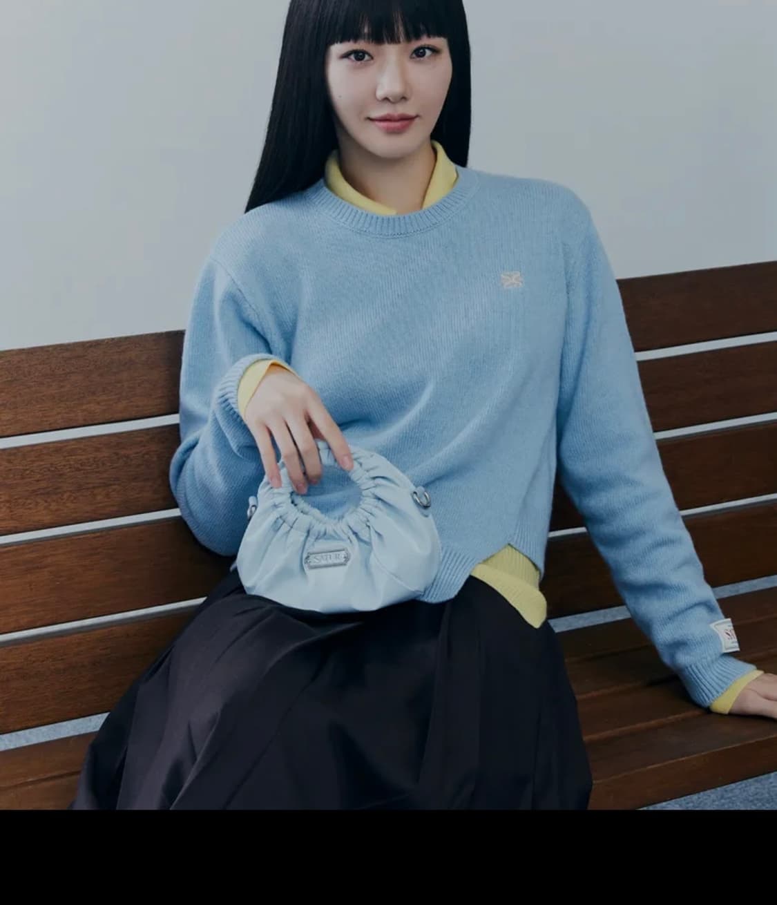 [1회착용,새상품급,정가17만원대] 세터 더블린 언발란스 캐시미어 블렌드 상품이미지2