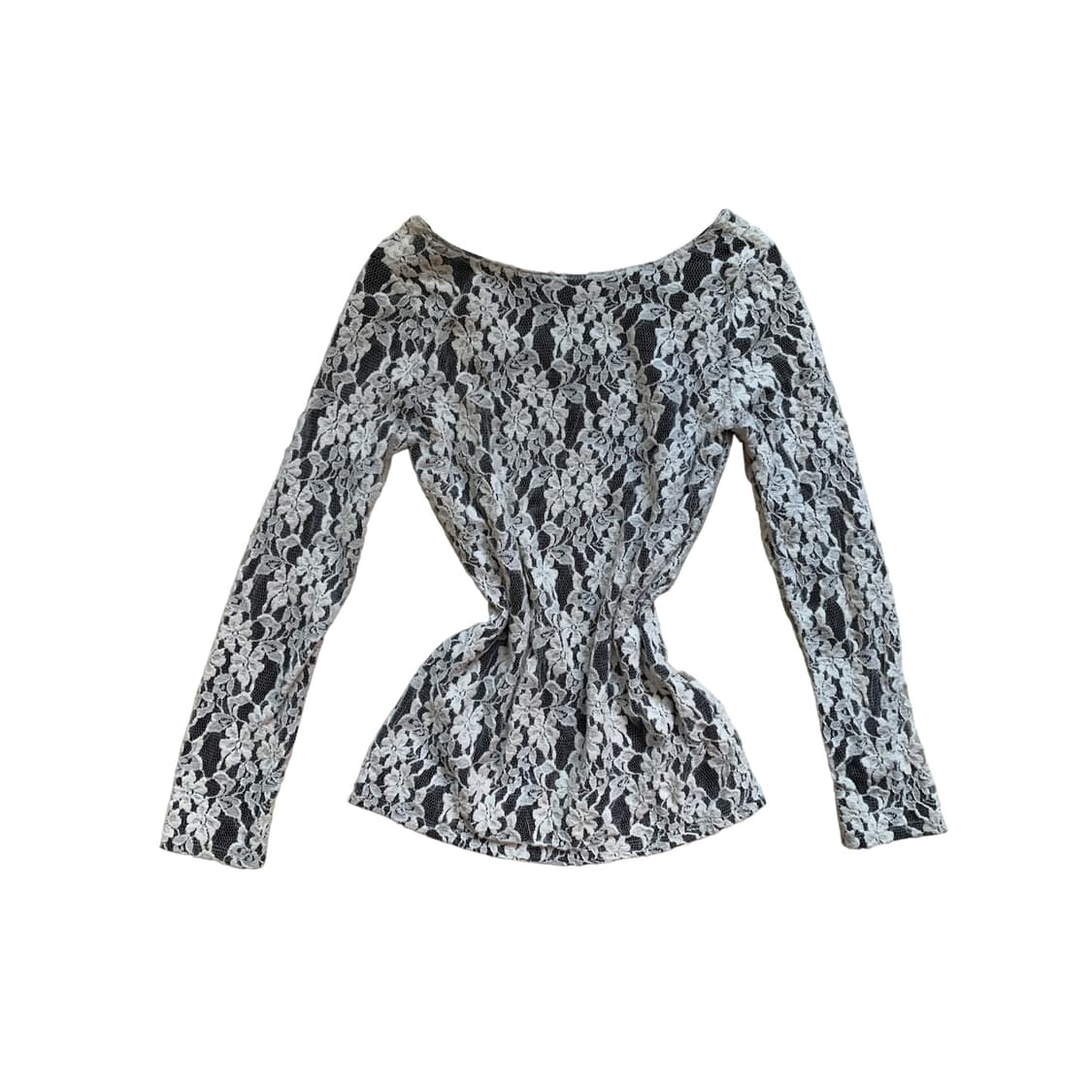 Oriental Flower Lace Top 상품이미지2