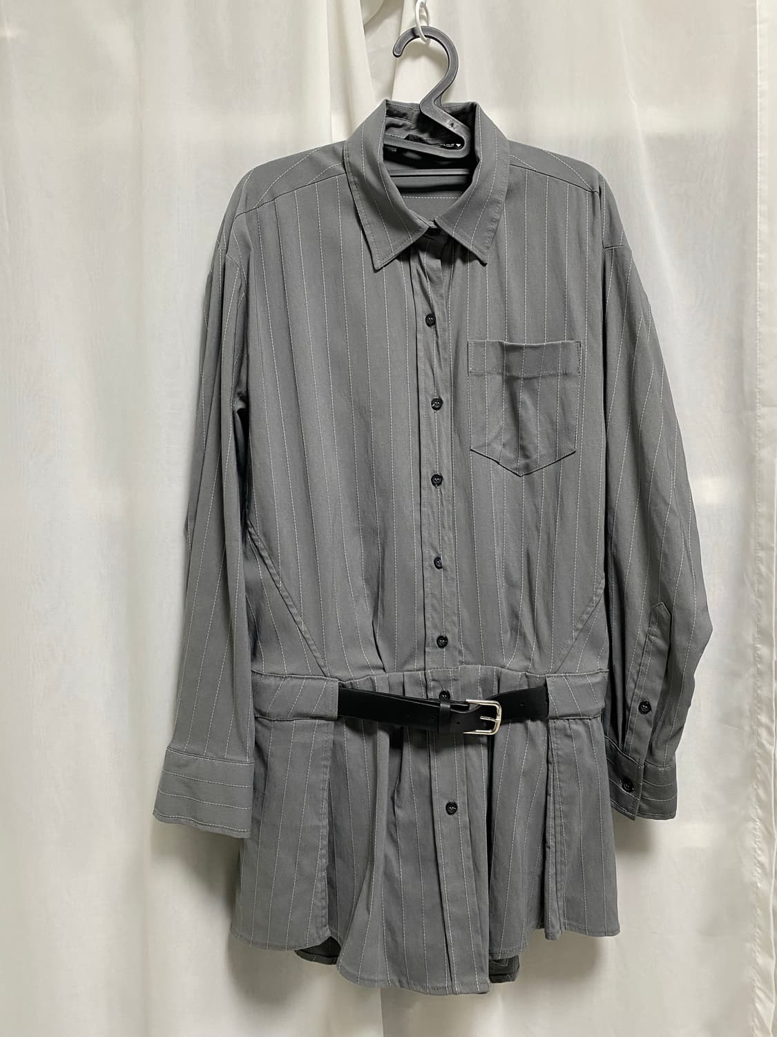 Shirt jumpsuit 셔츠 점프수트 상품이미지1