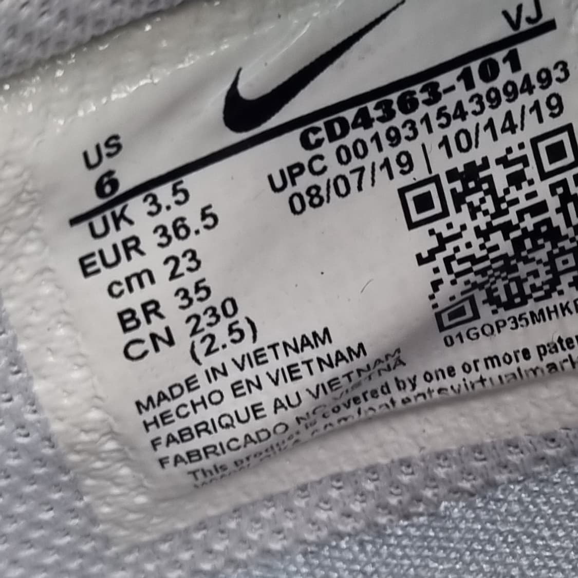 나이키 조이라이드 듀얼런 여성운동화230  상품이미지6