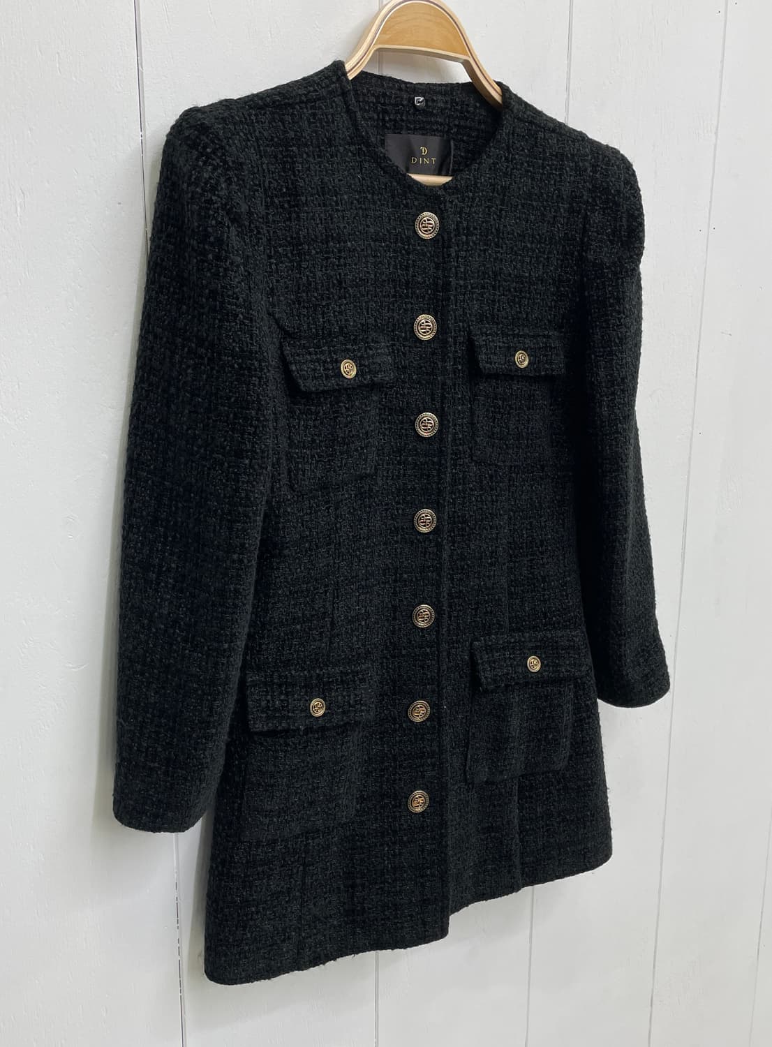 DINT 트위드 자켓 원피스 블랙 상품이미지4