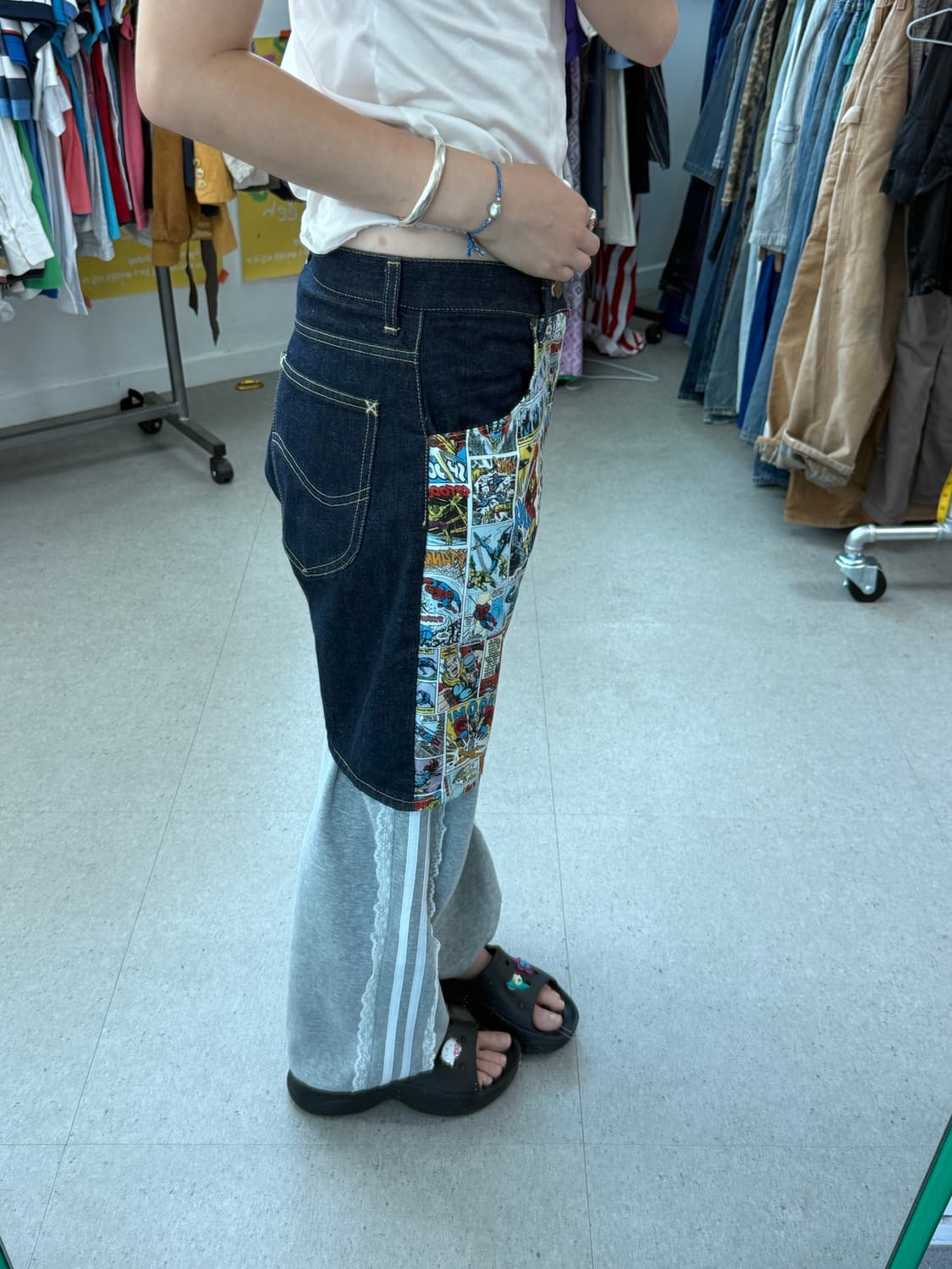 Lee x marvel denim short pants  상품이미지9