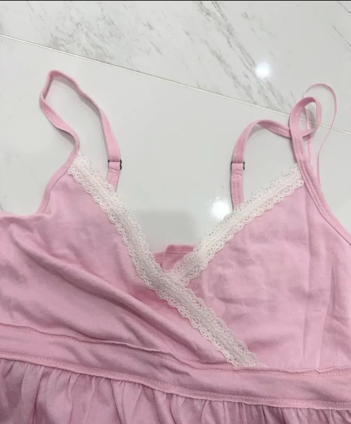 홀리스터 핑크 레이스 탑 상품이미지2