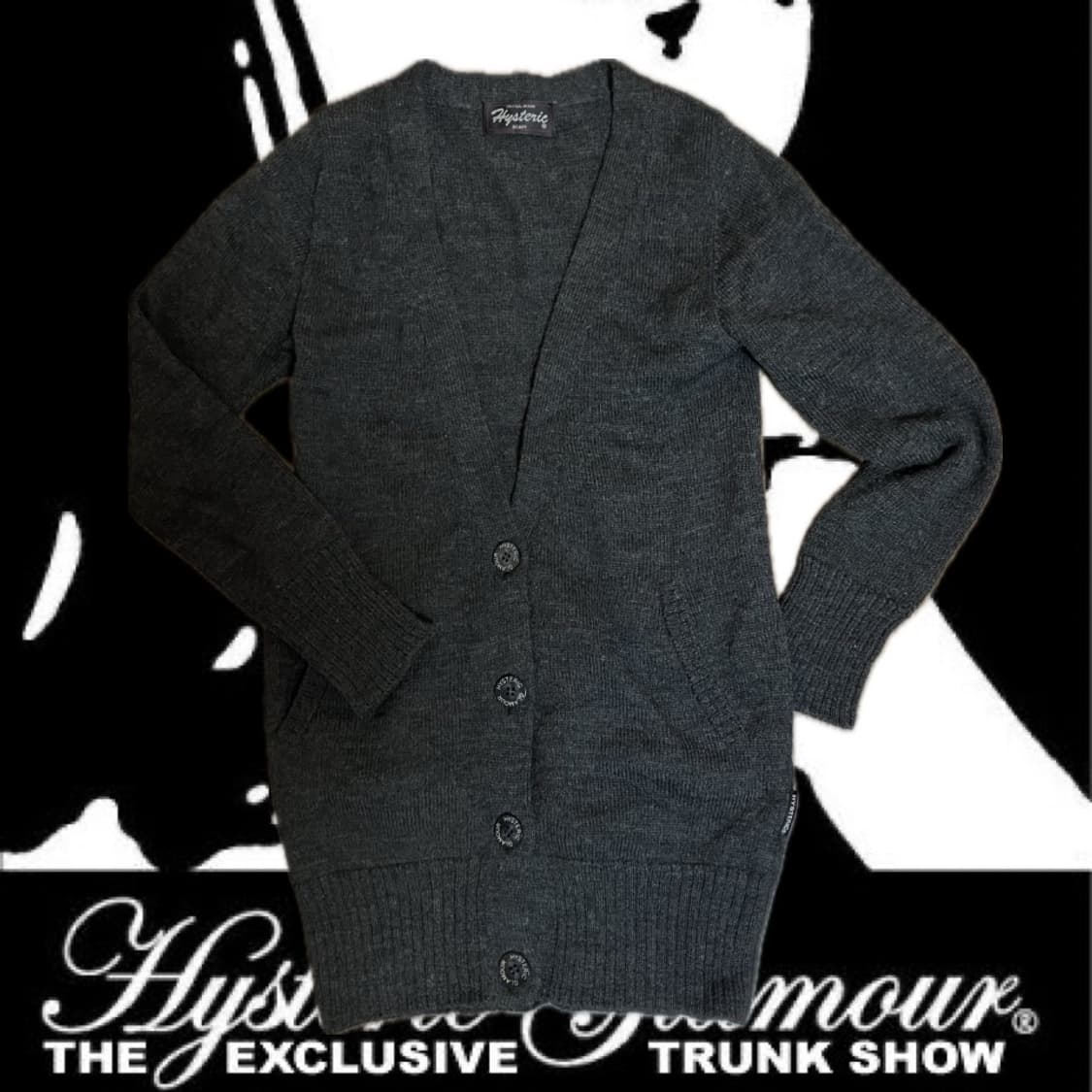 희귀매물! Hysteric Glamour Debbie 헤비 니트 원피스 상품이미지4