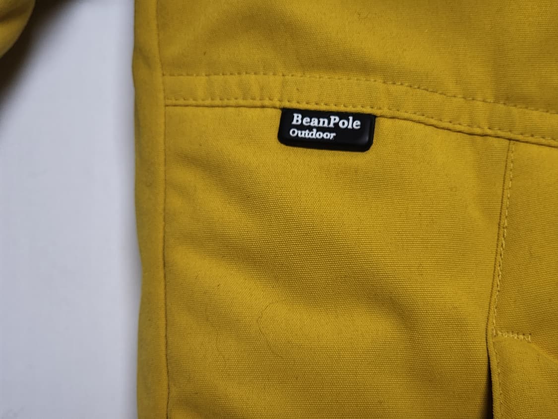 빈폴 아웃도어 노란색 자켓 90 상품이미지6