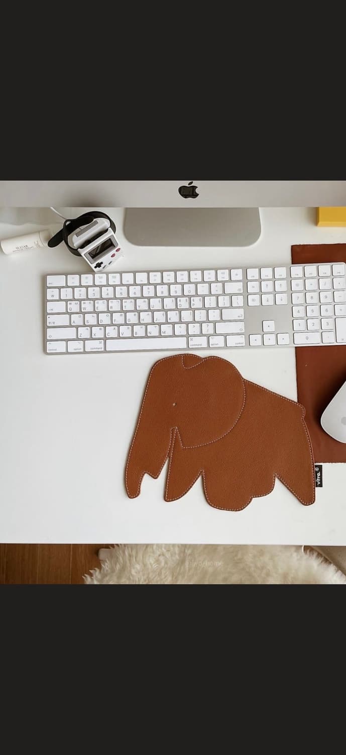 비트라 엘리펀트 마우스 패드 (꼬냑) 상품이미지2