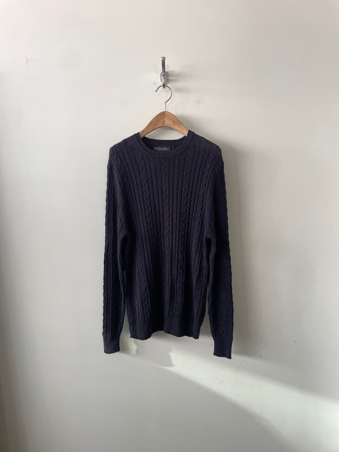 cotton-linen blended cable knit 상품이미지1