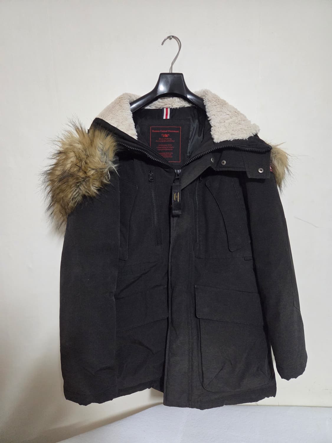 HUM 패딩 90(66) 블랙 상품이미지1