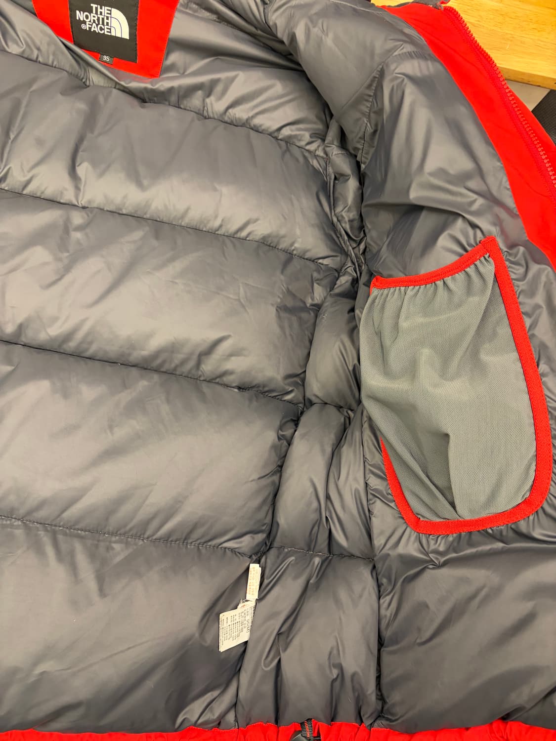 [95] 노스페이스 구스다운 빨간패딩 상품이미지8