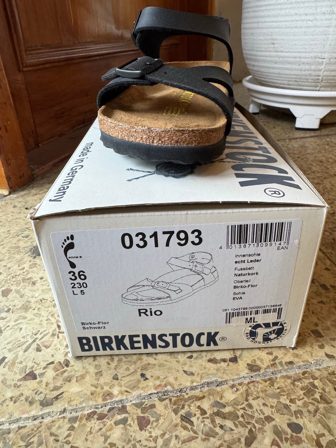 [새상품] 버켄스탁 리오 블랙 (230/36N) 상품이미지2