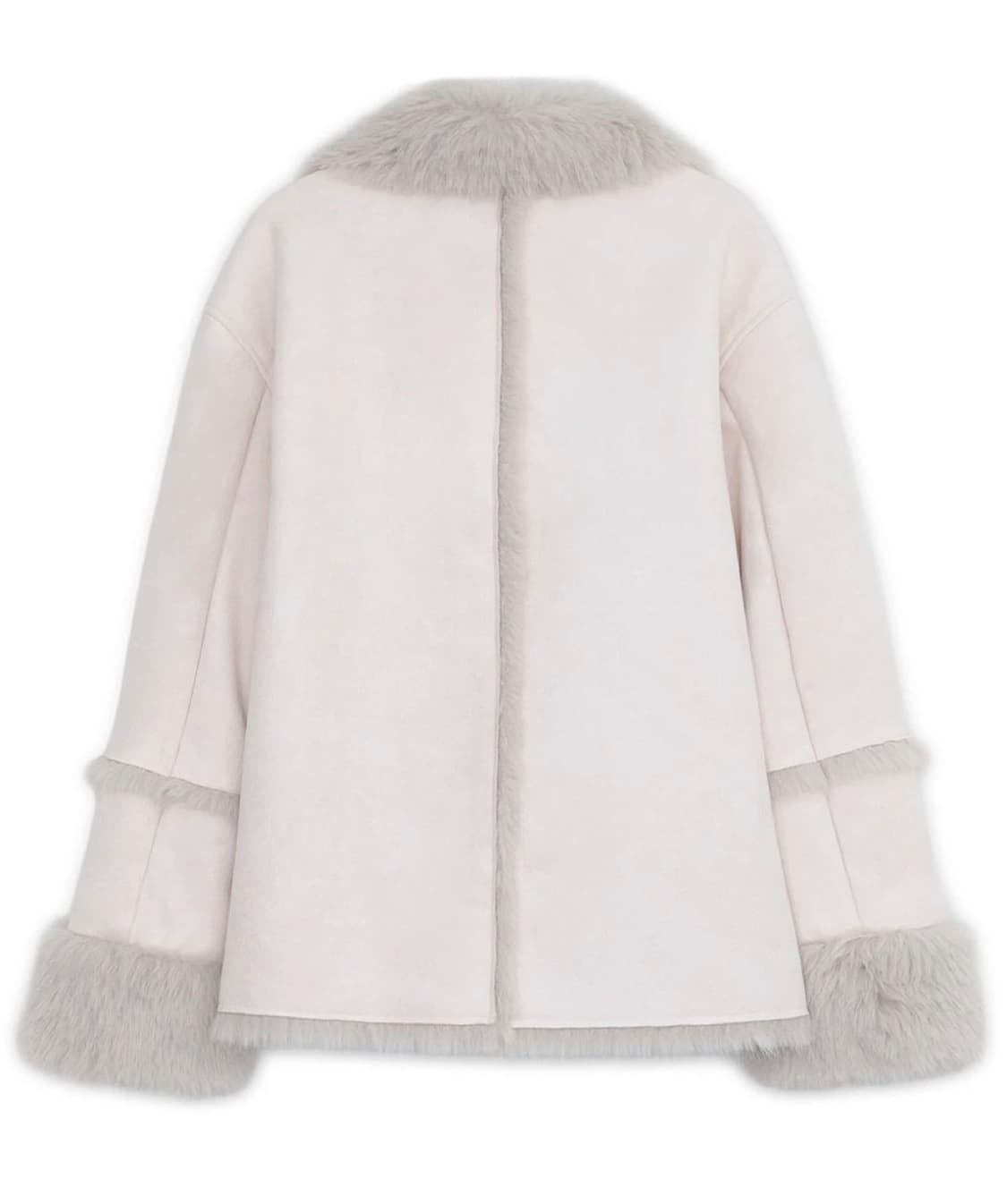 허그유어스킨 시어링 무스탕 핑크 상품이미지2