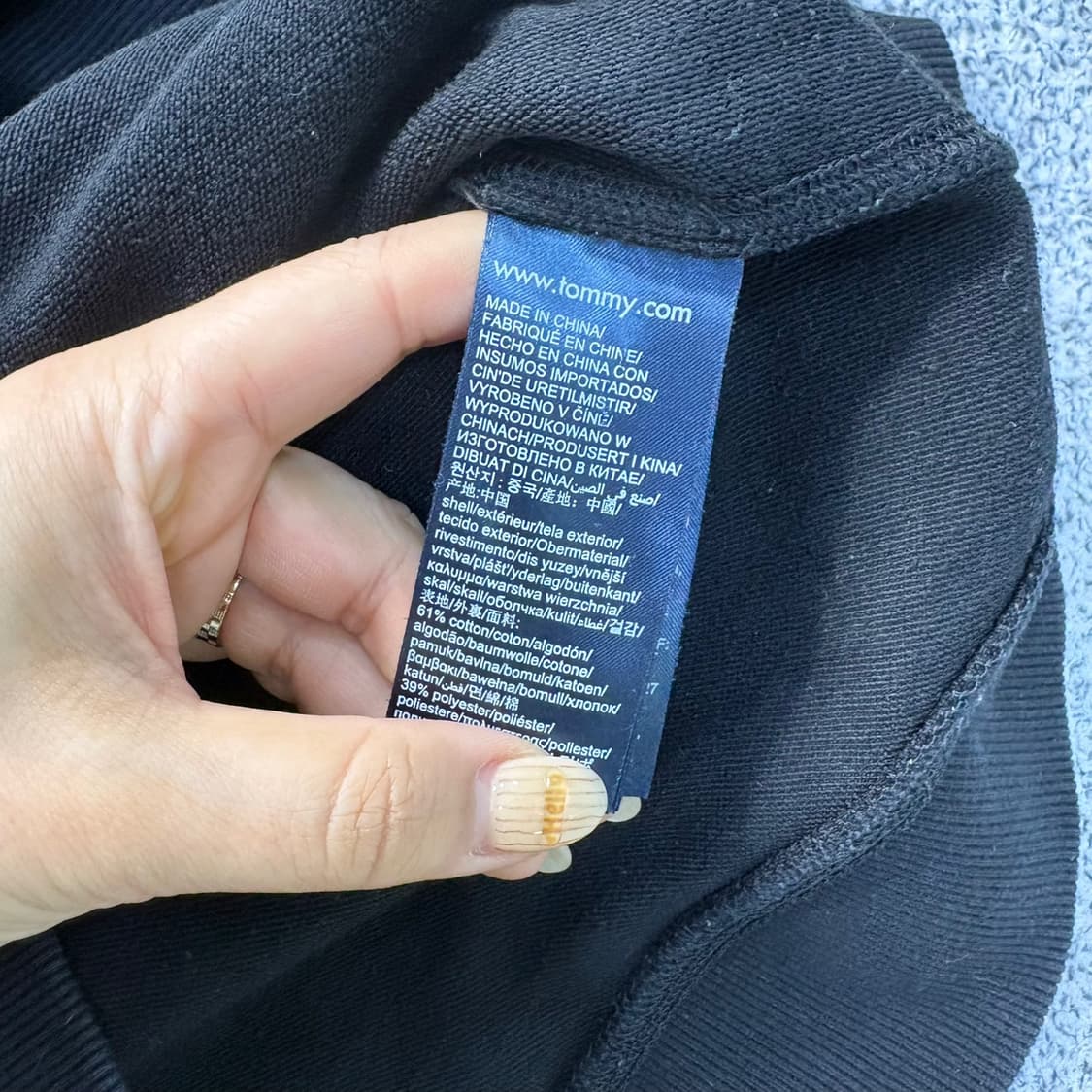 L 타미진스 긴팔 맨투맨 0427J 상품이미지4