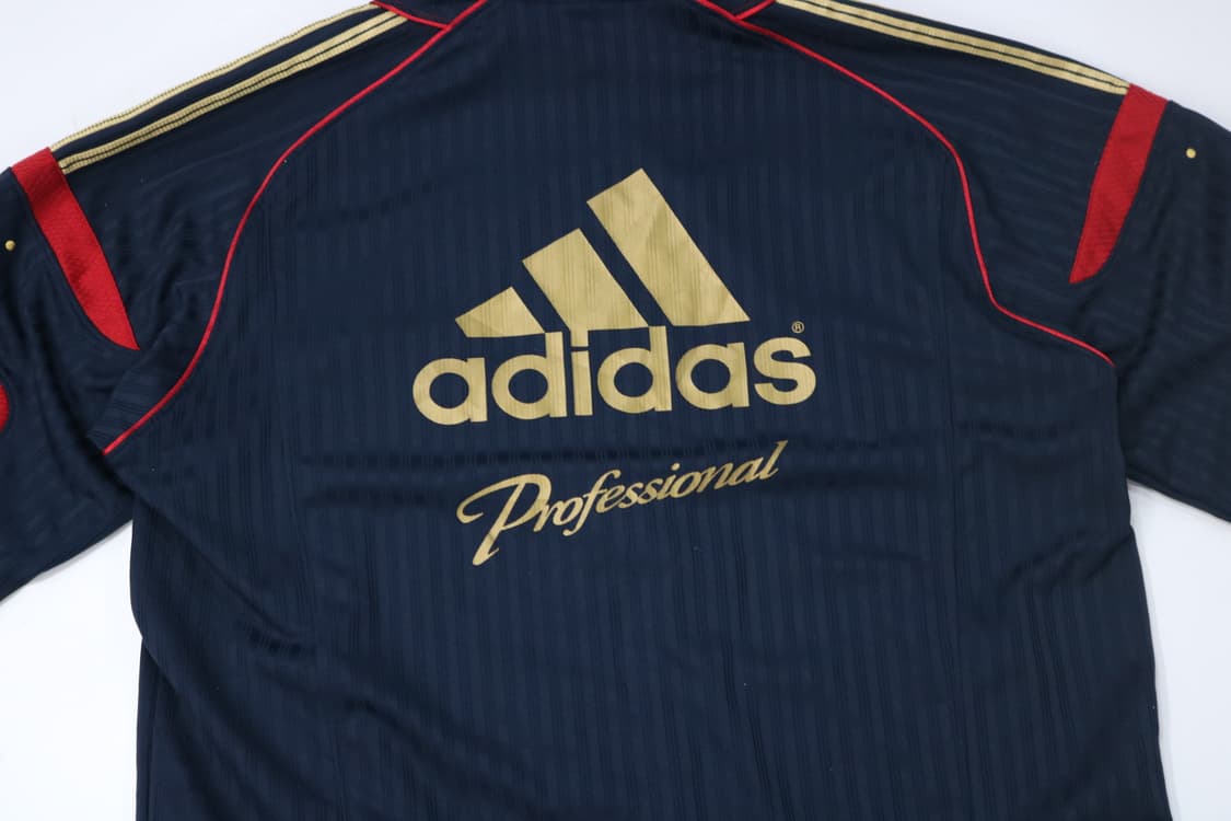 아디다스(Adidas) 프로페셔널 빈티지 네이비 골드 웜업 트랙탑 (M) 상품이미지7