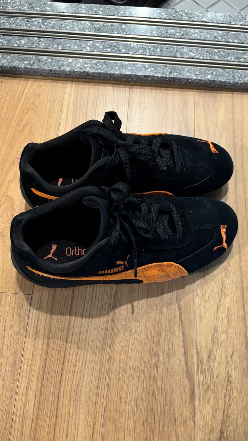 푸마 스피드캣 블랙 오렌지 240mm 상품이미지4