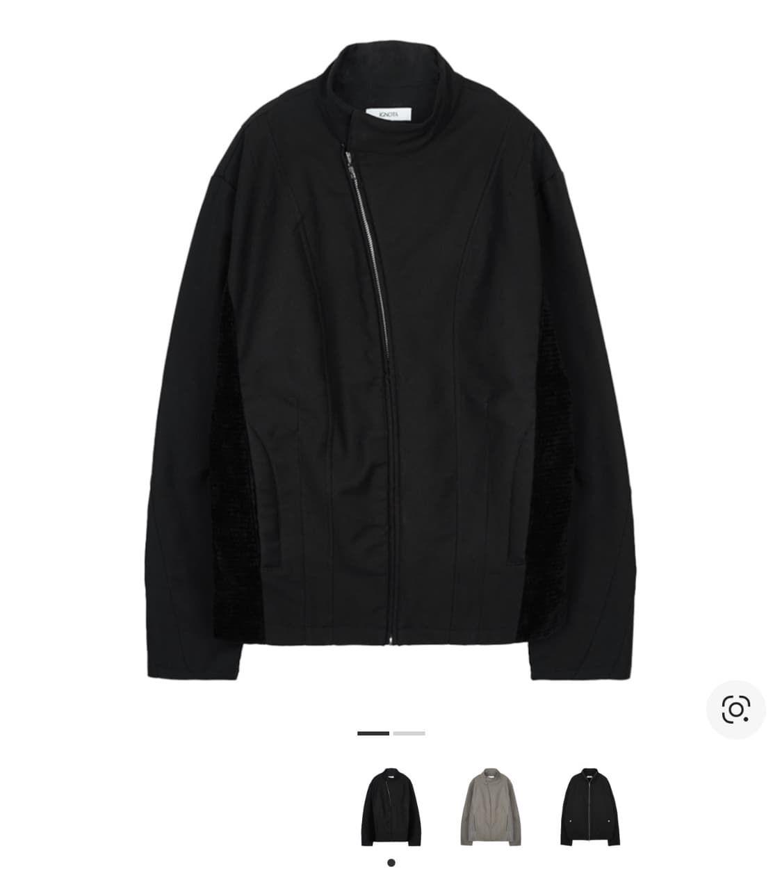 이그노타 코어11 아티팩트 집 자켓 블랙 상품이미지1