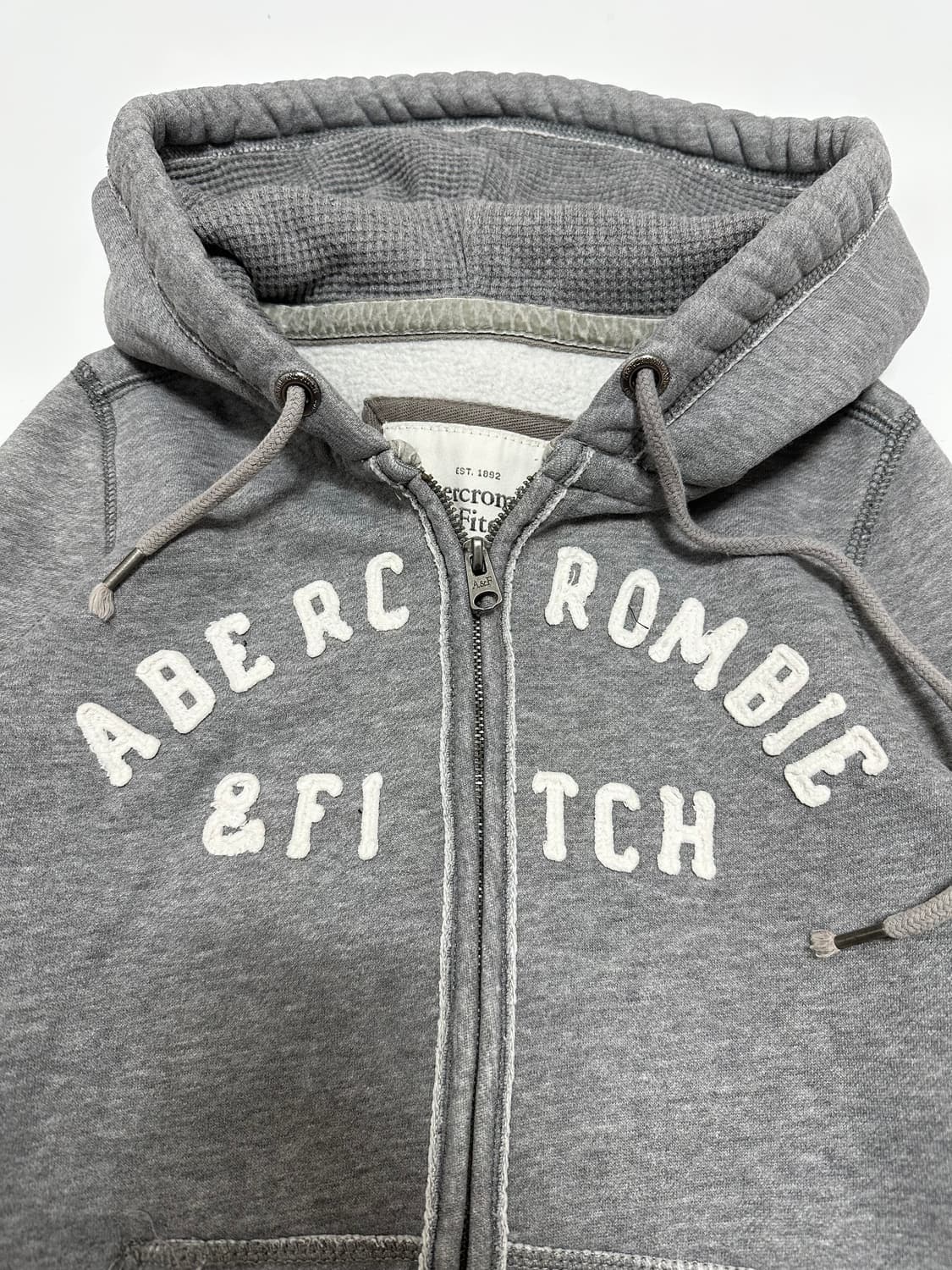 아베크롬비 딱붙 회색 후드집업 상품이미지4