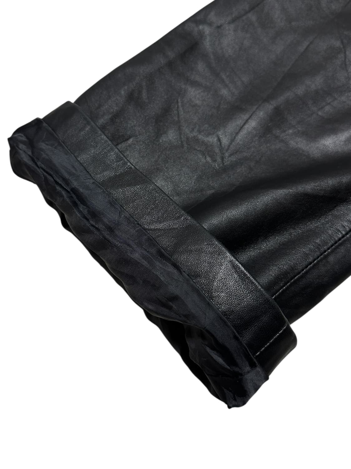 빈티지 쉽스킨 레더 부츠컷 팬츠 517 상품이미지4