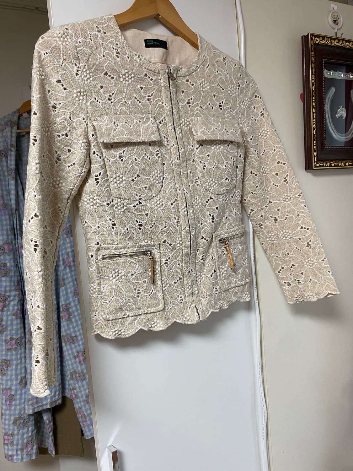 베네통 여성 봄 상의 봄자켓 상품이미지10