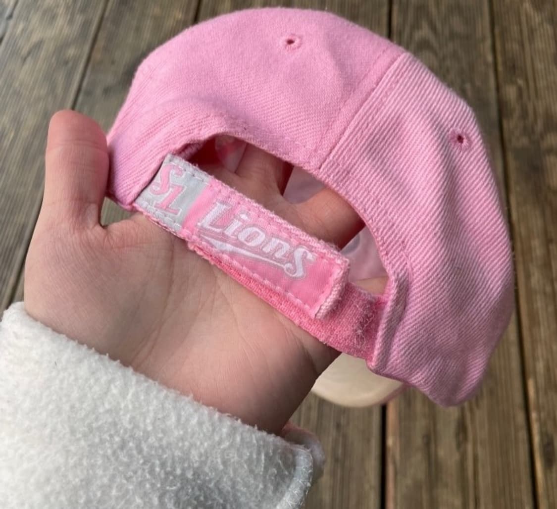 핑크색 SL 볼캡 모자 상품이미지2