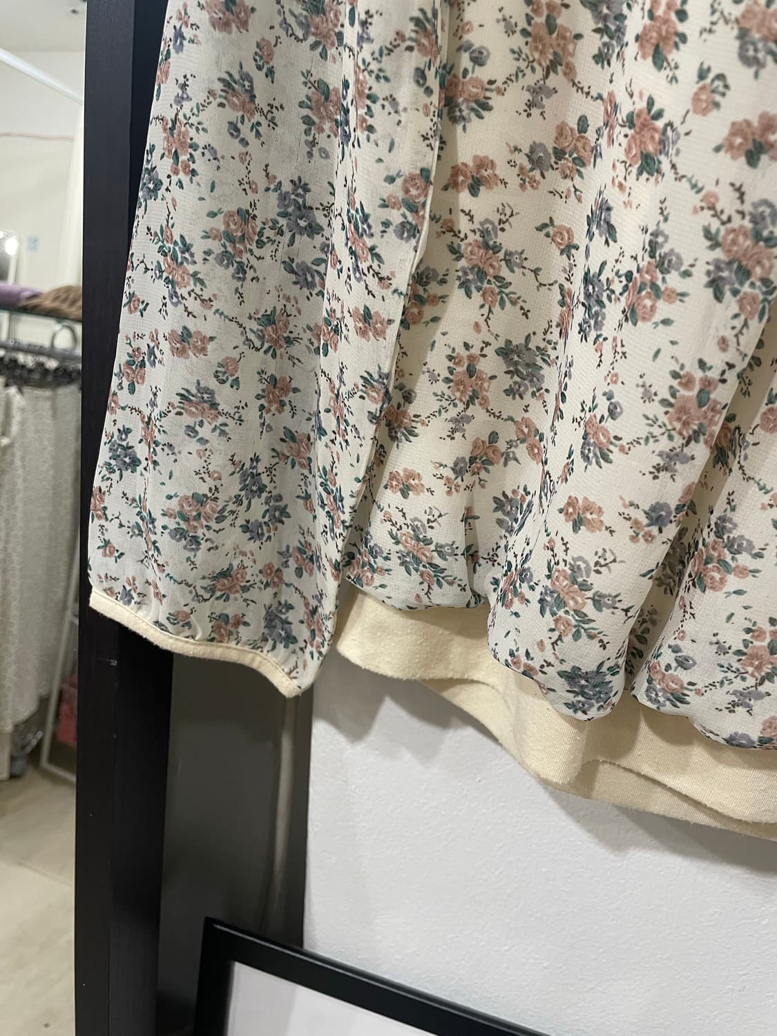 잔꽃 레이어드 블라우스 상품이미지8